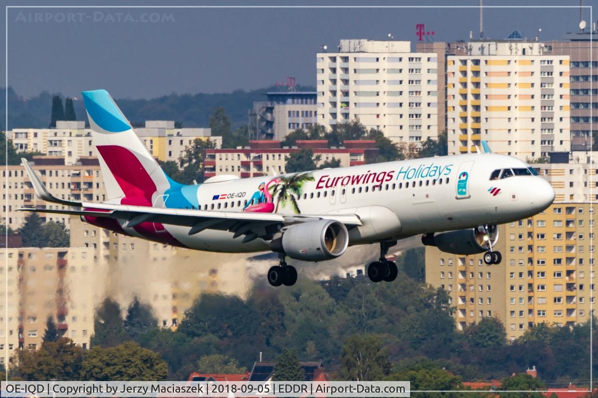 OE-IQD, 2016 Airbus A320-214 C/N 7056, Airbus A320-214