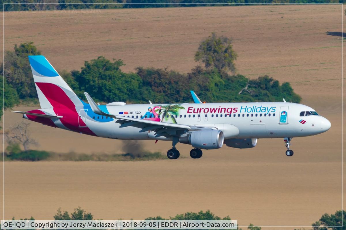 OE-IQD, 2016 Airbus A320-214 C/N 7056, Airbus A320-214