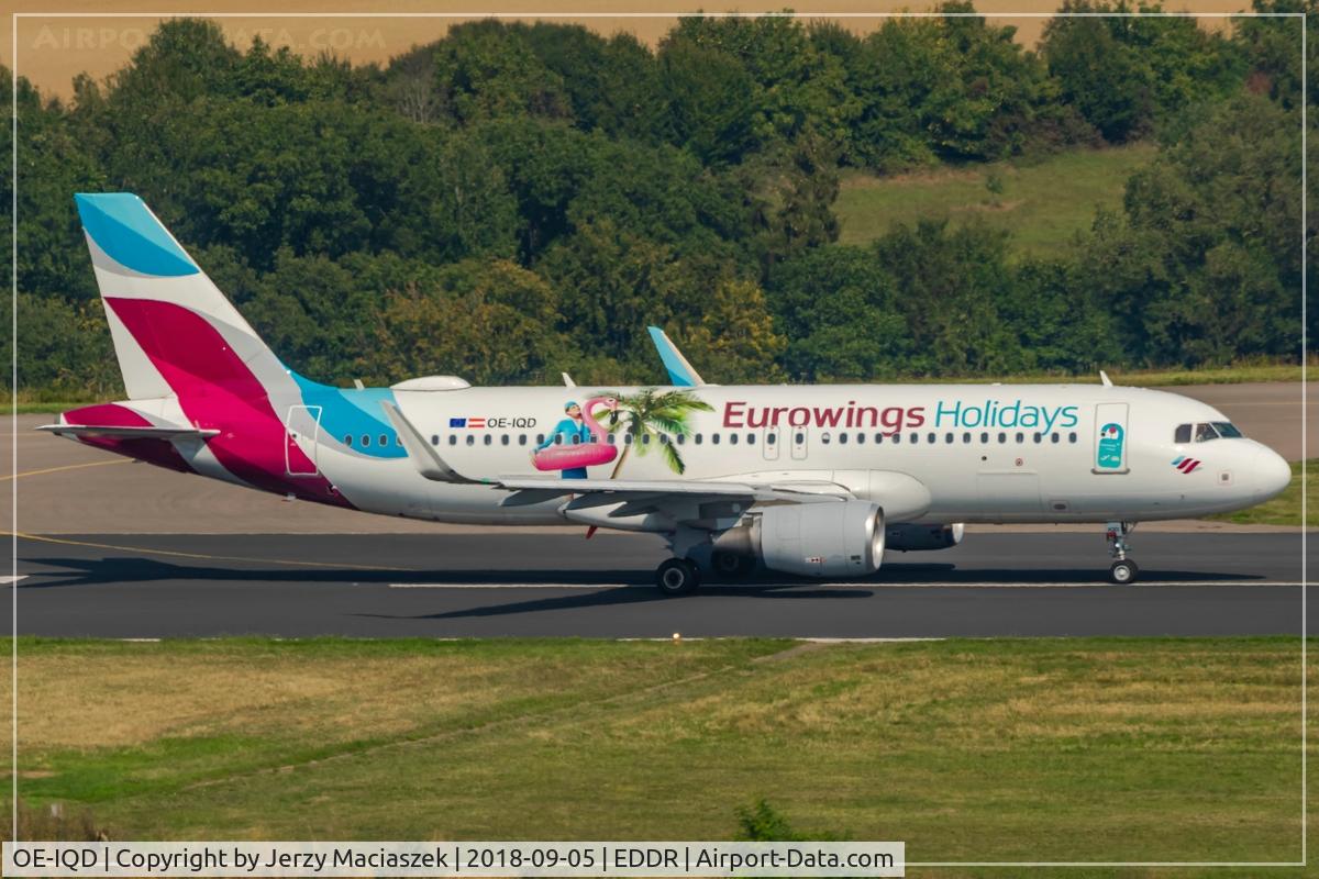 OE-IQD, 2016 Airbus A320-214 C/N 7056, Airbus A320-214
