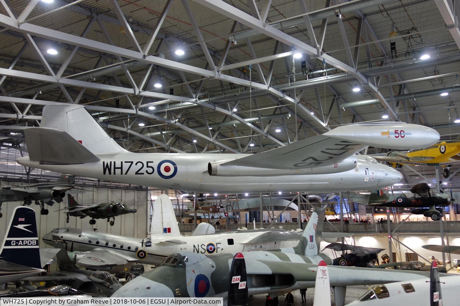 WH725, 1953 English Electric Canberra B.2 C/N EEP71206, On display at Duxford.