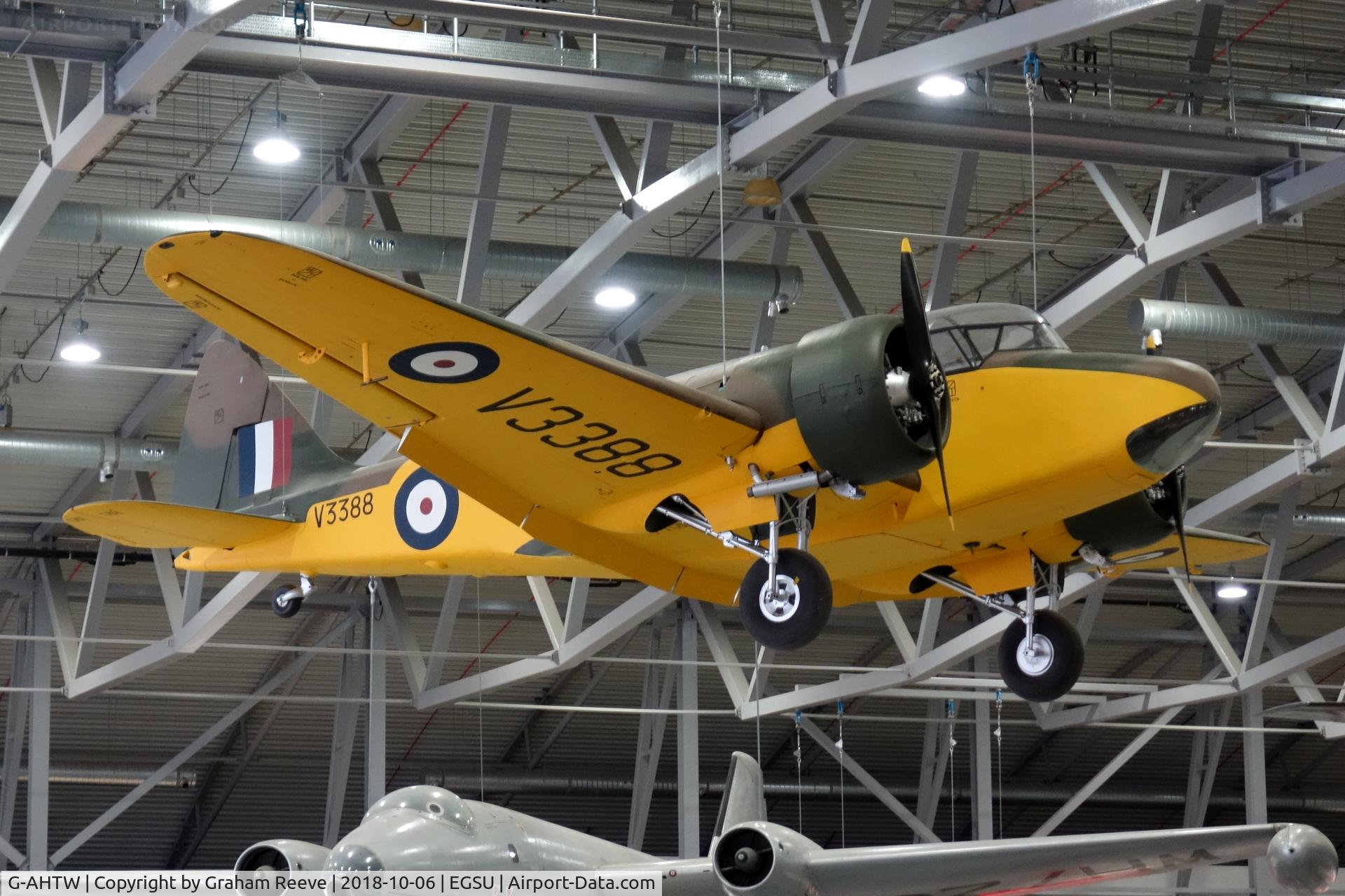 G-AHTW, 1940 Airspeed AS.10 Oxford I C/N 3083, On display at Duxford.