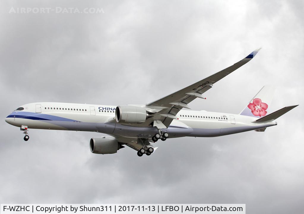 F-WZHC, 2017 Airbus A350-941 C/N 162, C/n 0162 - To be B-18912