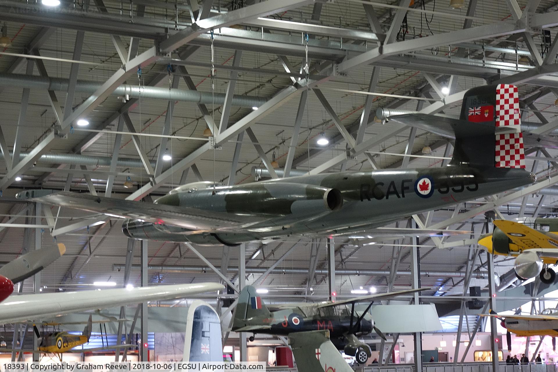 18393, Avro Canada CF-100 Mk.4B Canuck C/N 293, On display at Duxford.