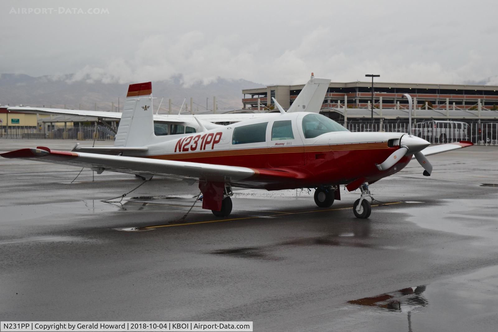 N231PP, 1980 Mooney M20K C/N 25-0342, Rebuilt last year and now a prop problem.