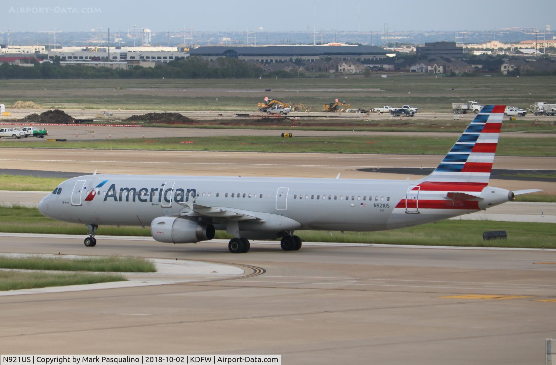 N921US, 2015 Airbus A321-231 C/N 6523, Airbus A321-231
