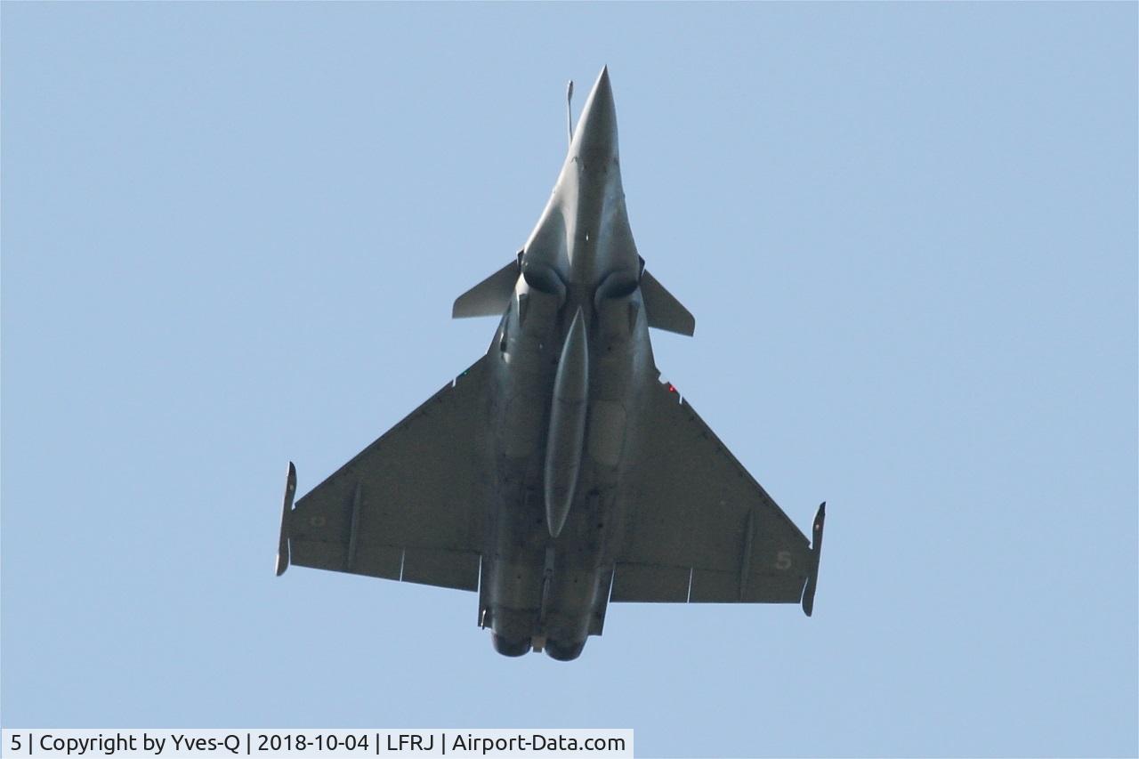 5, Dassault Rafale M C/N 5, Dassault Rafale M,  Take off rwy 08, Landivisiau naval air base (LFRJ)