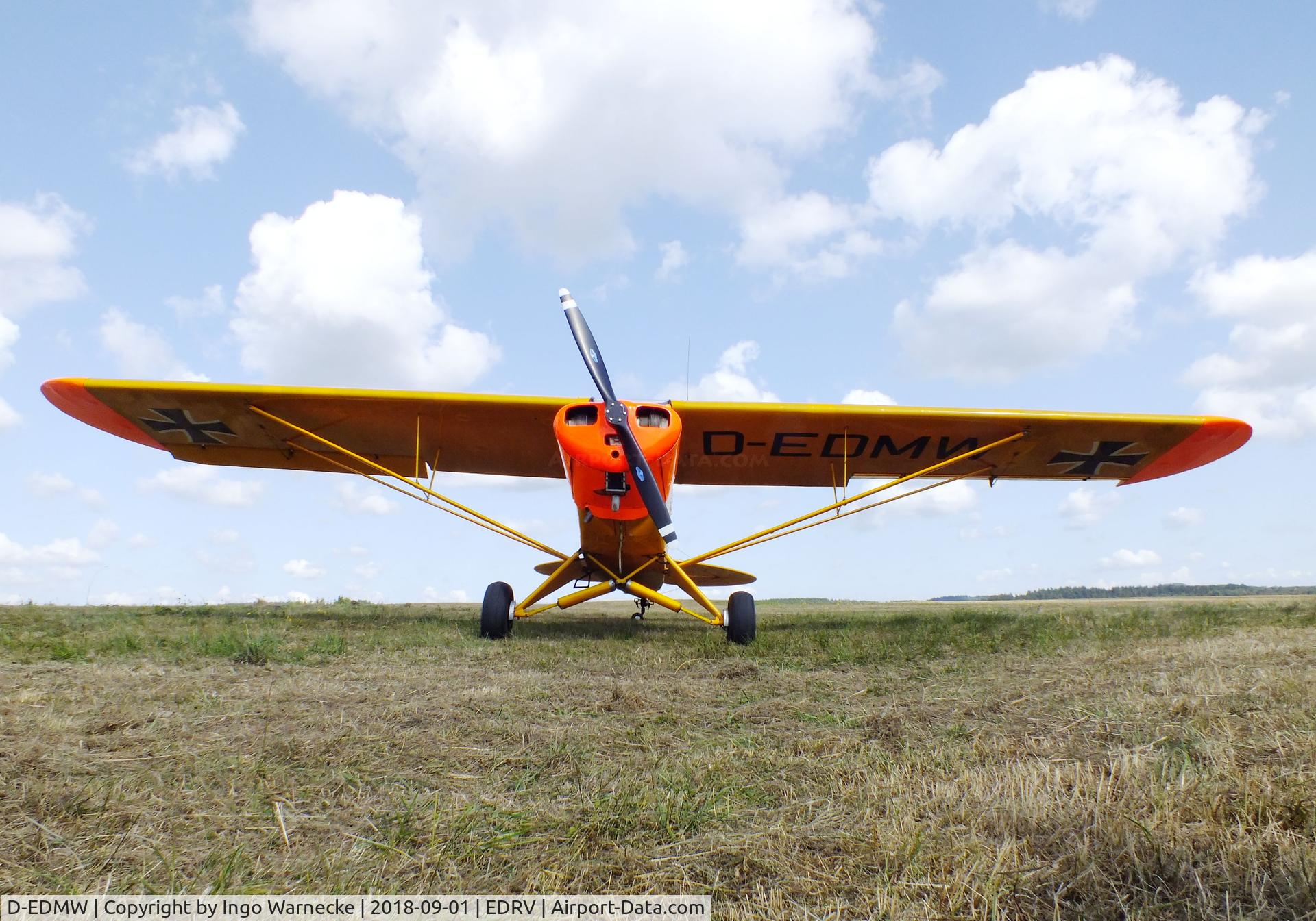 D-EDMW, 1954 Piper L-18C Super Cub C/N 18-3426, Piper L-18C (PA-18-95) Super Cub at the 2018 Flugplatzfest Wershofen
