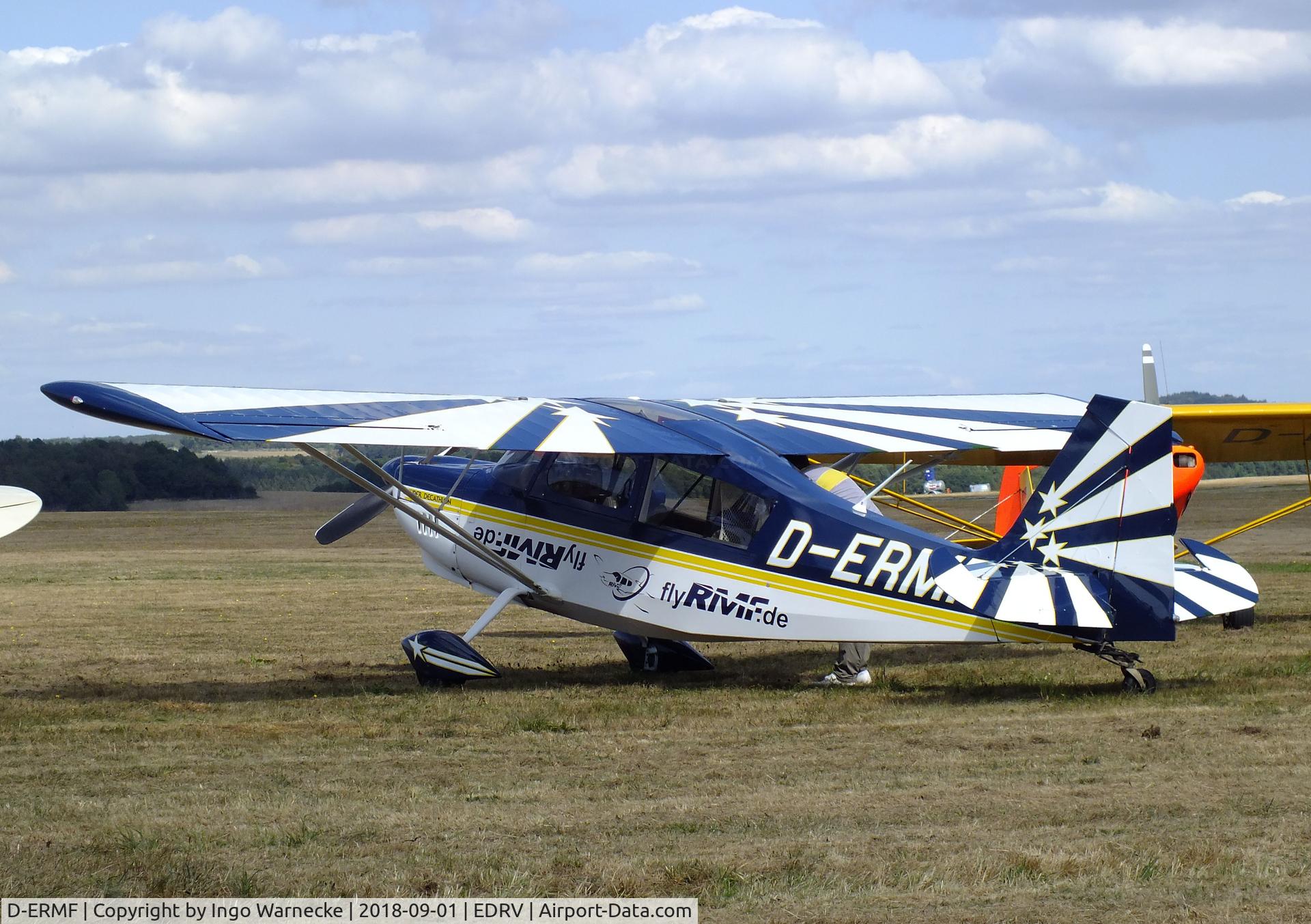 D-ERMF, American Champion 8KCAB Super Decathlon C/N 1059-2007, American Champion 8KCAB Super Decathlon at the 2018 Flugplatzfest Wershofen