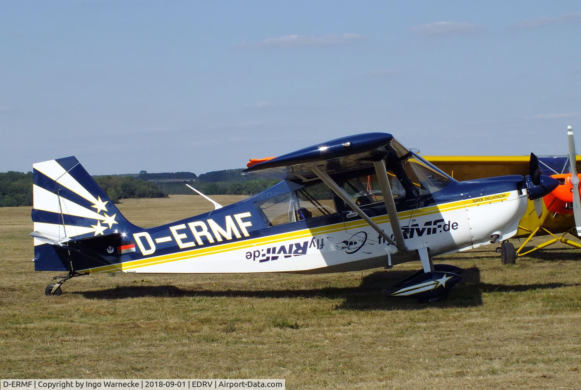 D-ERMF, American Champion 8KCAB Super Decathlon C/N 1059-2007, American Champion 8KCAB Super Decathlon at the 2018 Flugplatzfest Wershofen