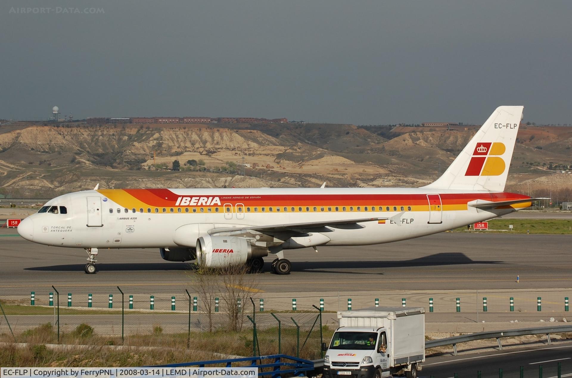 EC-FLP, 1991 Airbus A320-211 C/N 266, Iberia A320 stored at MAD since 2013