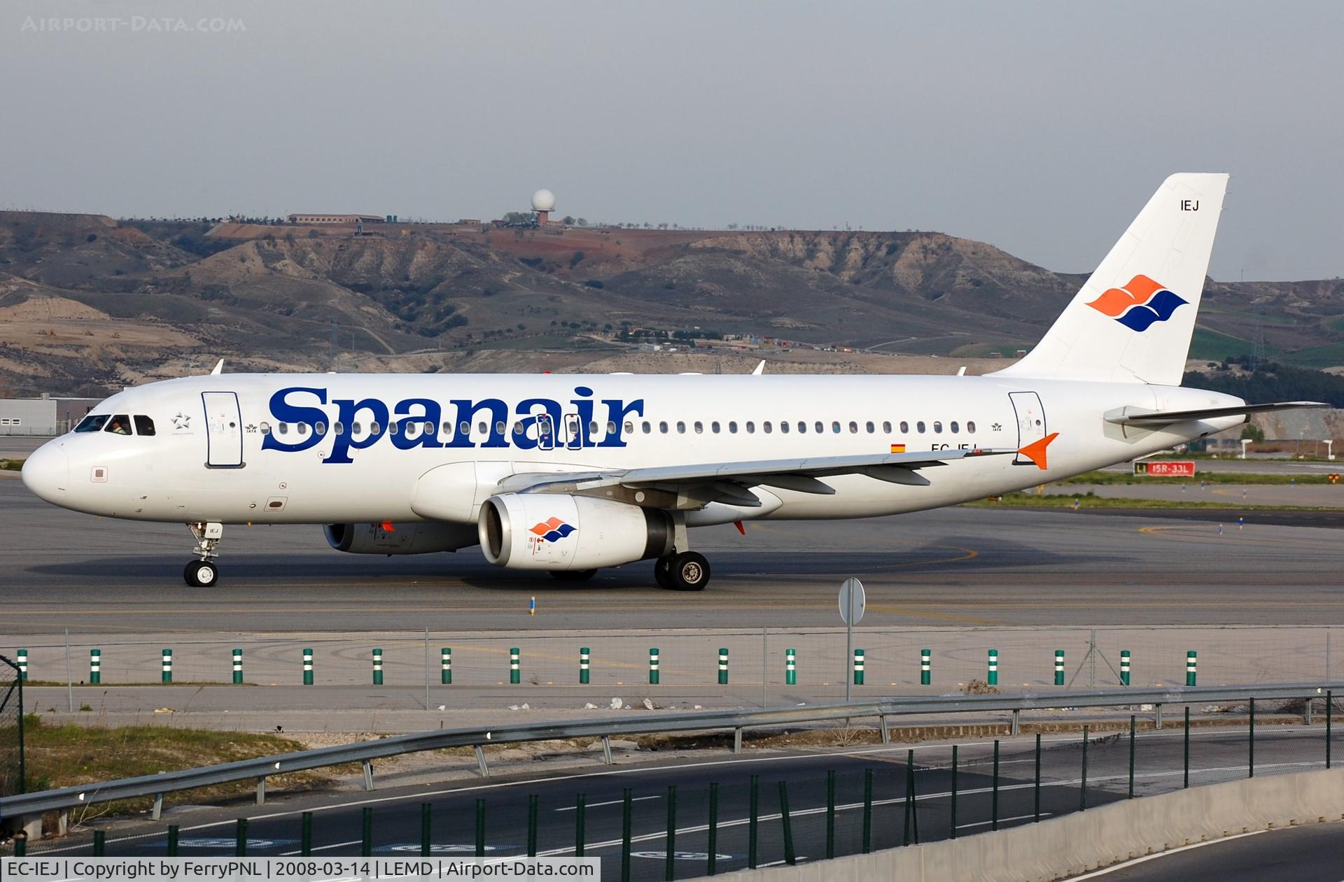 EC-IEJ, 2002 Airbus A320-232 C/N 1749, Spanair A320 moved on to Vueling as EC-LQL