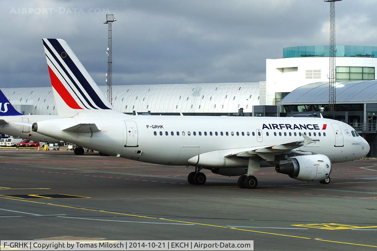 F-GRHK, 2000 Airbus A319-111 C/N 1190, 