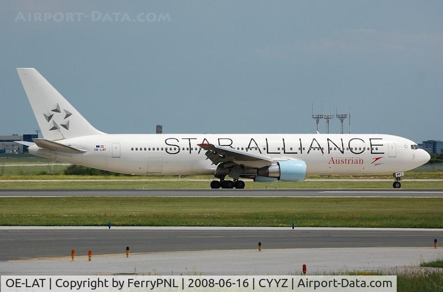 OE-LAT, 1991 Boeing 767-31A C/N 25273, Austrian B763 arrives in Star Alliance livery