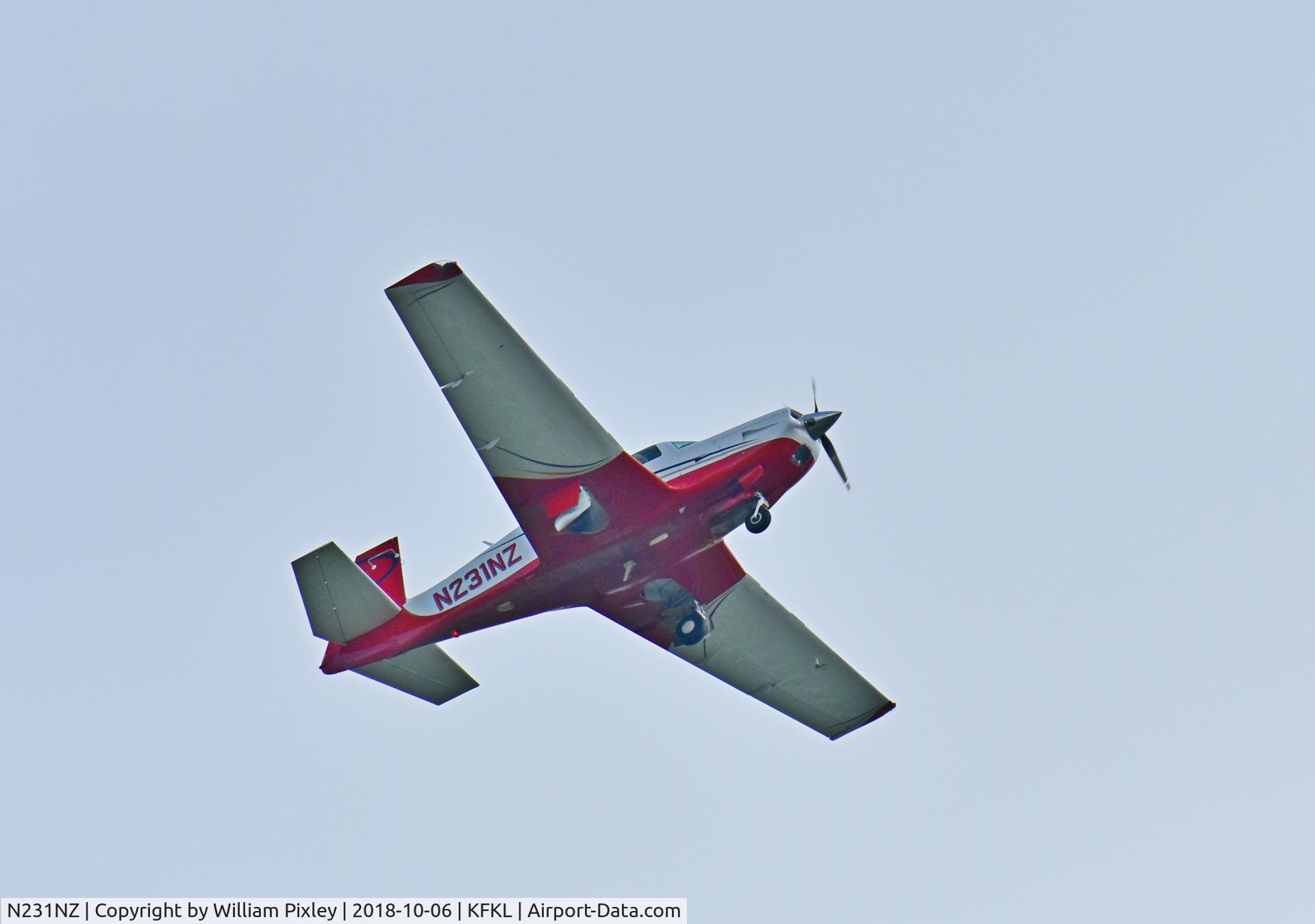 N231NZ, 1980 Mooney M20K C/N 25-0336, Taken 10/6/2018 at the Venango Regional Airport in Franklin, PA 16323
