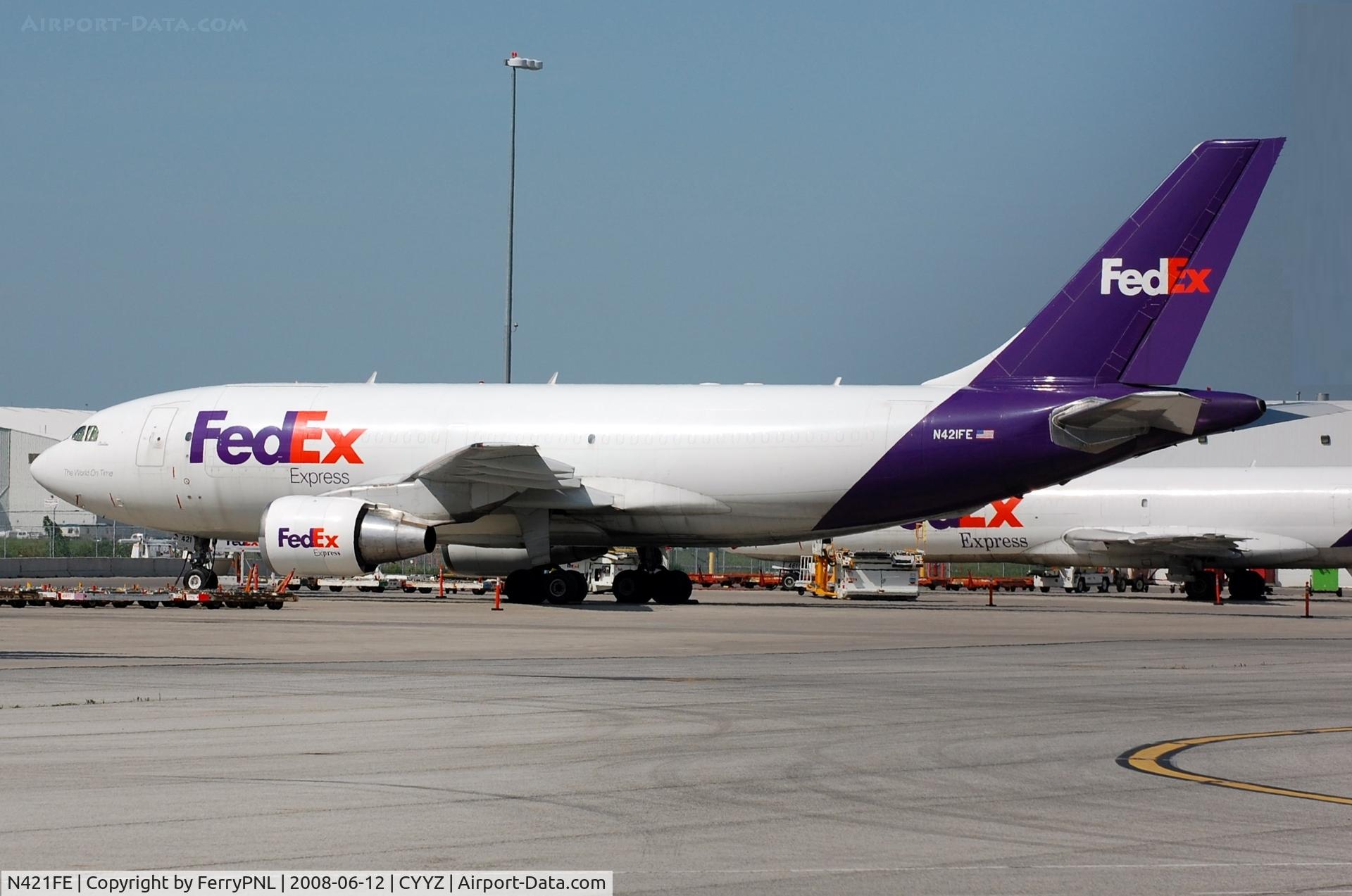N421FE, 1984 Airbus A310-222 C/N 342, Fedex A310 was stored in 2011