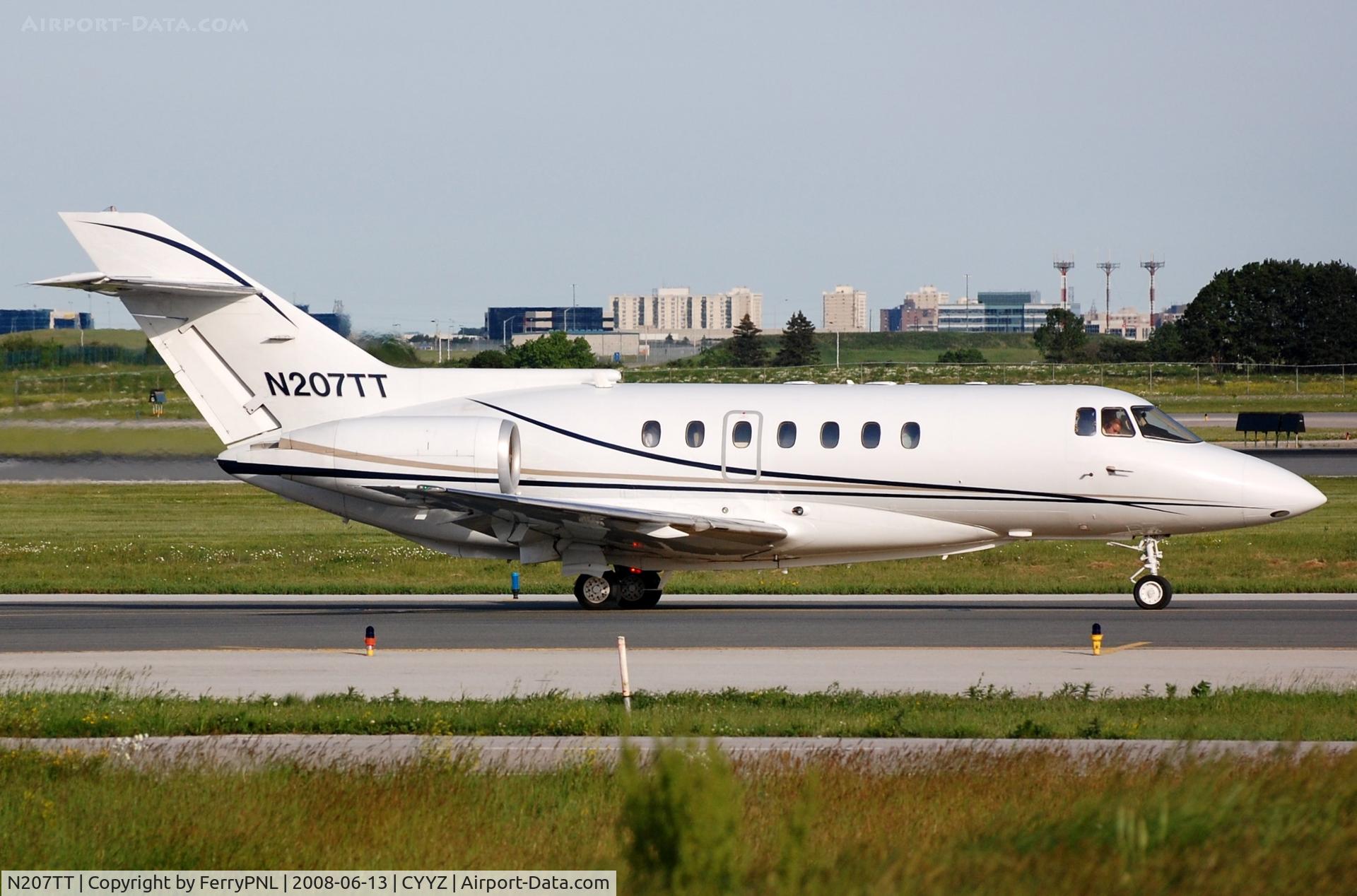 N207TT, 1992 British Aerospace BAe.125-1000A C/N 259008, Hawker 1000 LLC