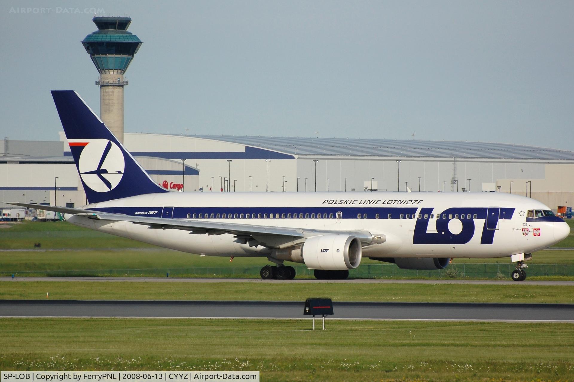 SP-LOB, 1989 Boeing 767-25DER C/N 24734, Arrival of LOT B762