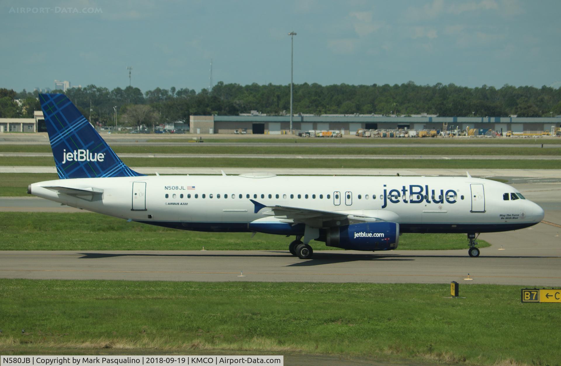 N580JB, 2003 Airbus A320-232 C/N 2136, Airbus A320-232