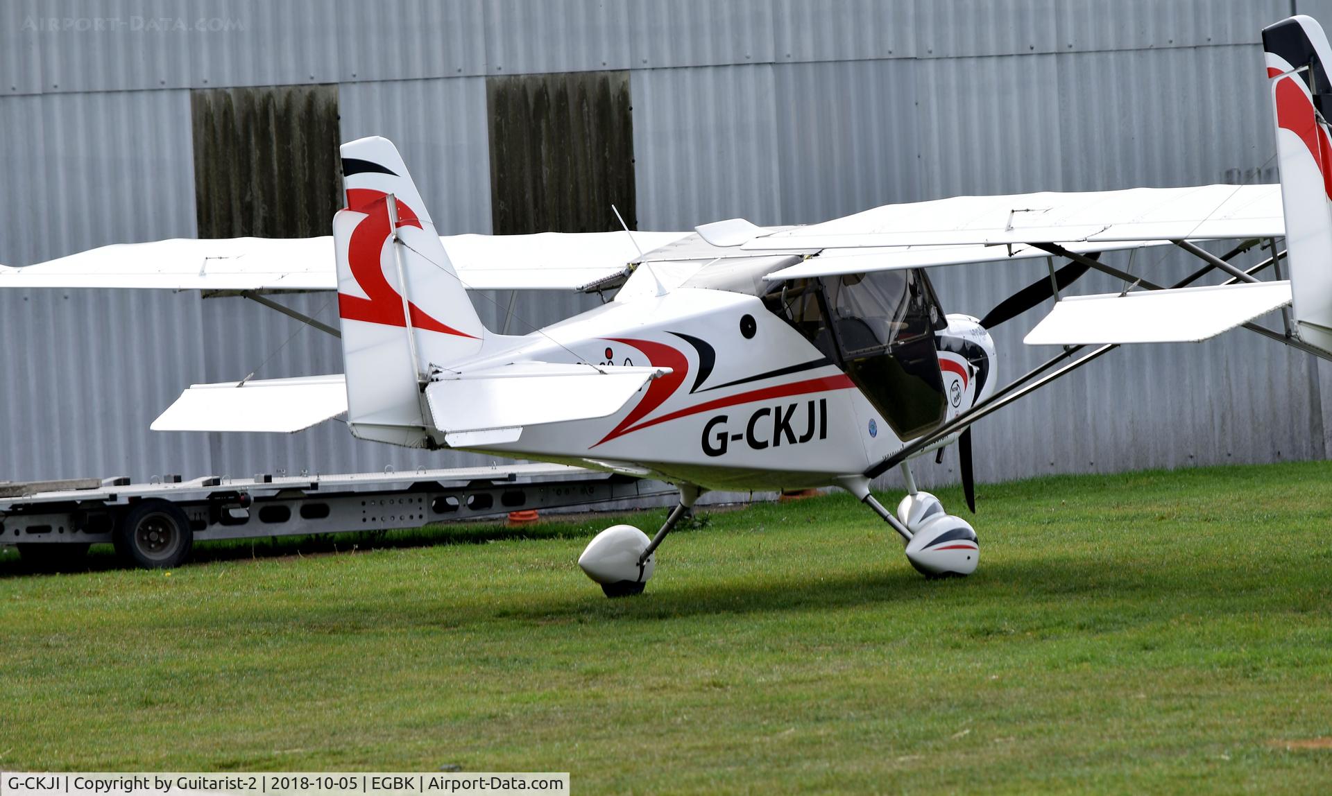 G-CKJI, 2017 Flylight Skyranger Nynja 912S(1) C/N BMAA/HB/676, At Sywell