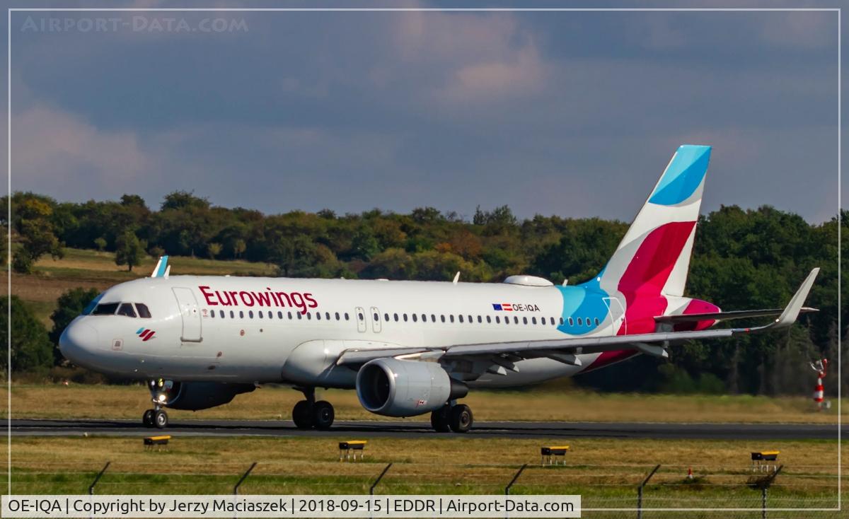 OE-IQA, 2016 Airbus A320-214 C/N 6992, Airbus A320-214