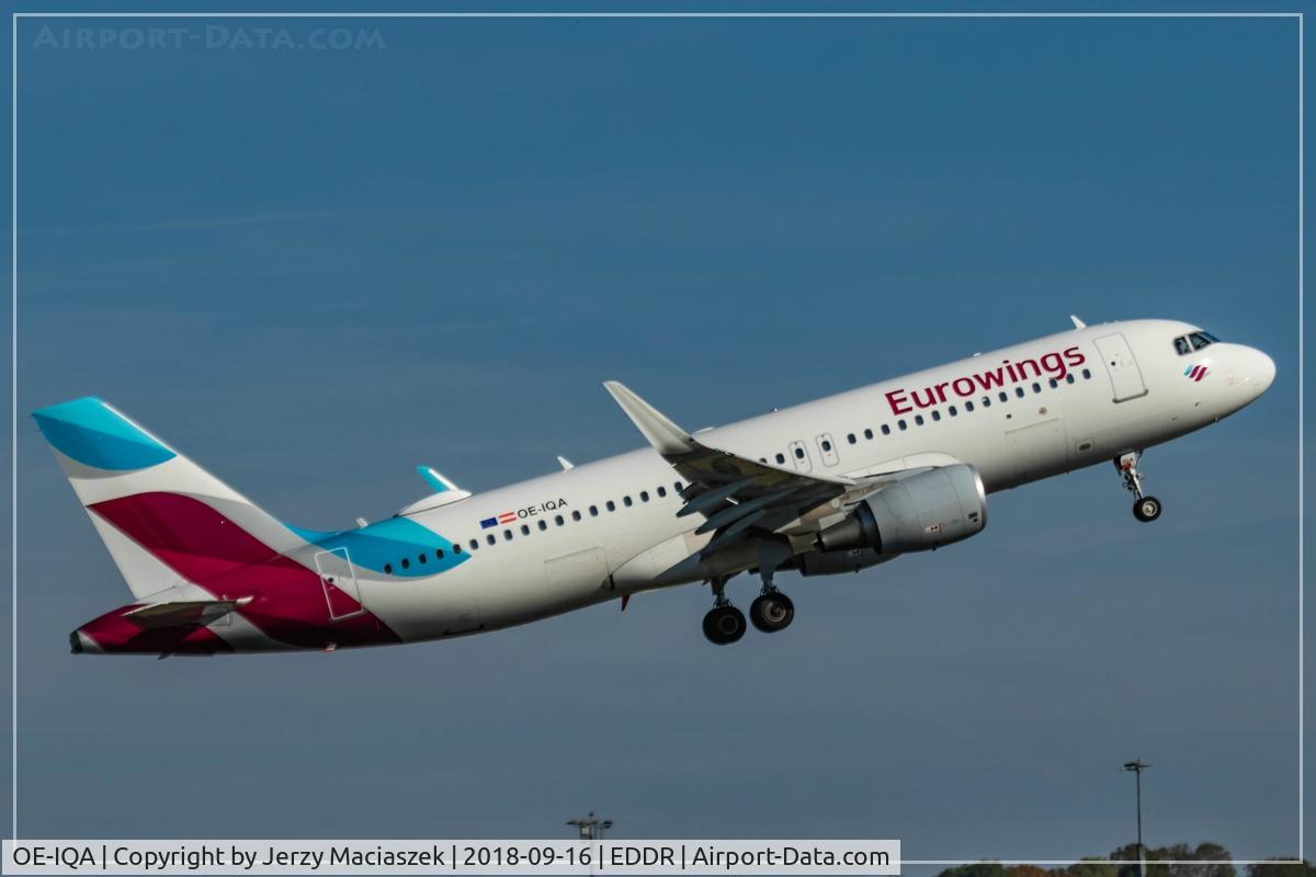OE-IQA, 2016 Airbus A320-214 C/N 6992, Airbus A320-214