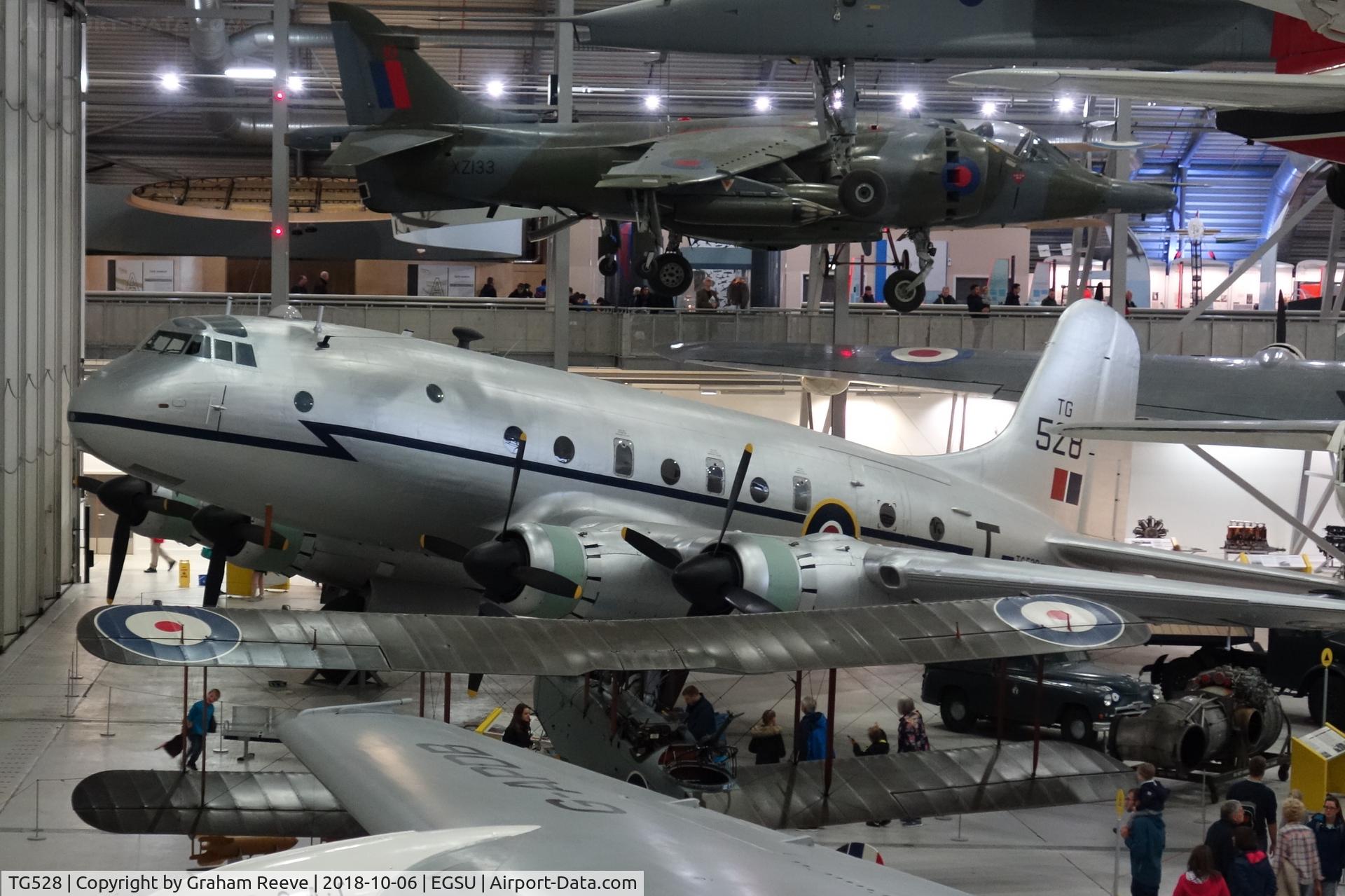 TG528, 1948 Handley Page Hastings C.1A C/N HP67/32, On display at the IWM, Duxford.