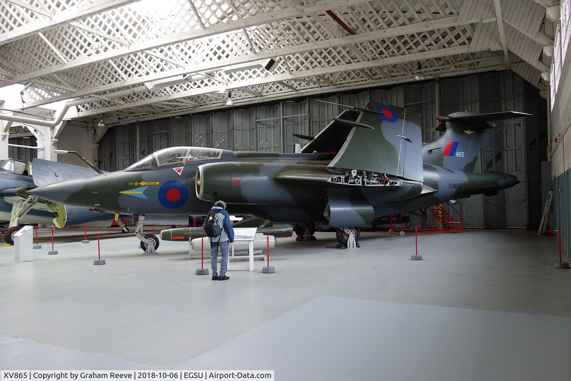 XV865, 1968 Hawker Siddeley Buccaneer S.2B C/N B3-14-67, On display at the IWM, Duxford.