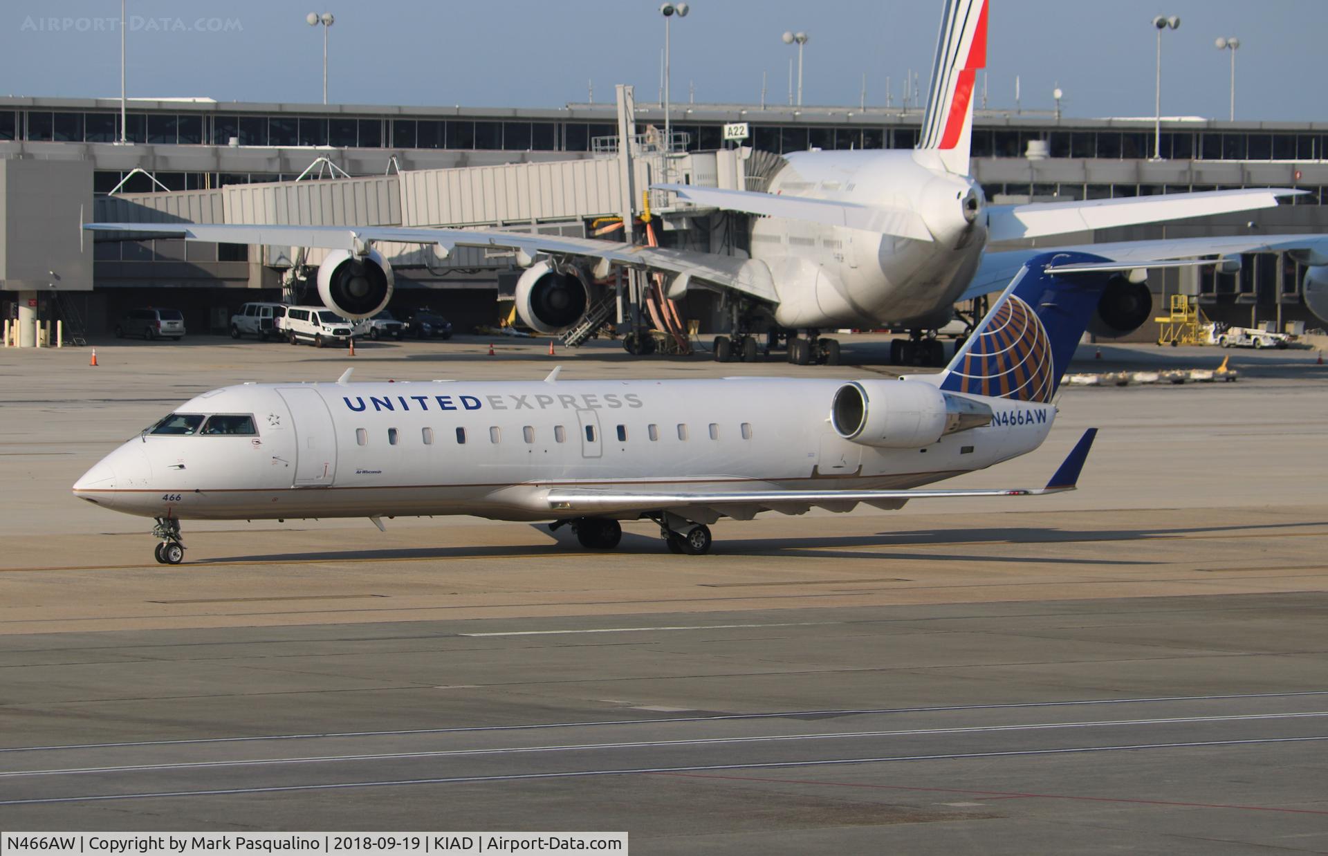N466AW, 2004 Bombardier CRJ-200LR (CL-600-2B19) C/N 7899, CL-600-2B19