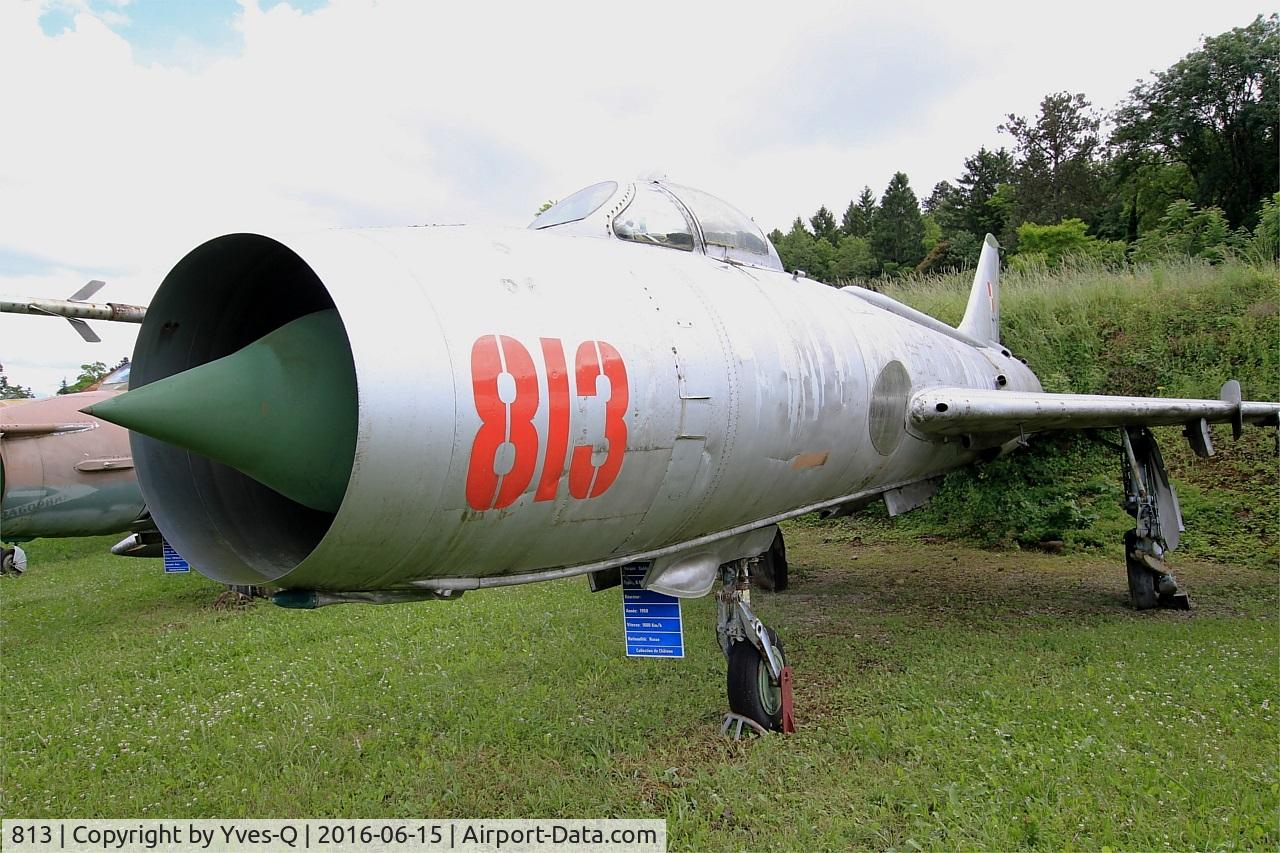 813, Sukhoi Su-7BKL C/N 7813, Mikoyan-Gurevich MiG-21F-13, Savigny-Les Beaune Museum