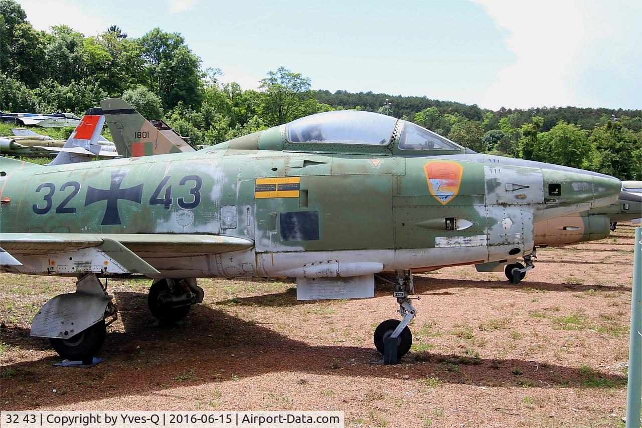 32 43, Fiat G-91R/3 C/N D512, Fiat G-91R-3, Savigny-Les Beaune Museum