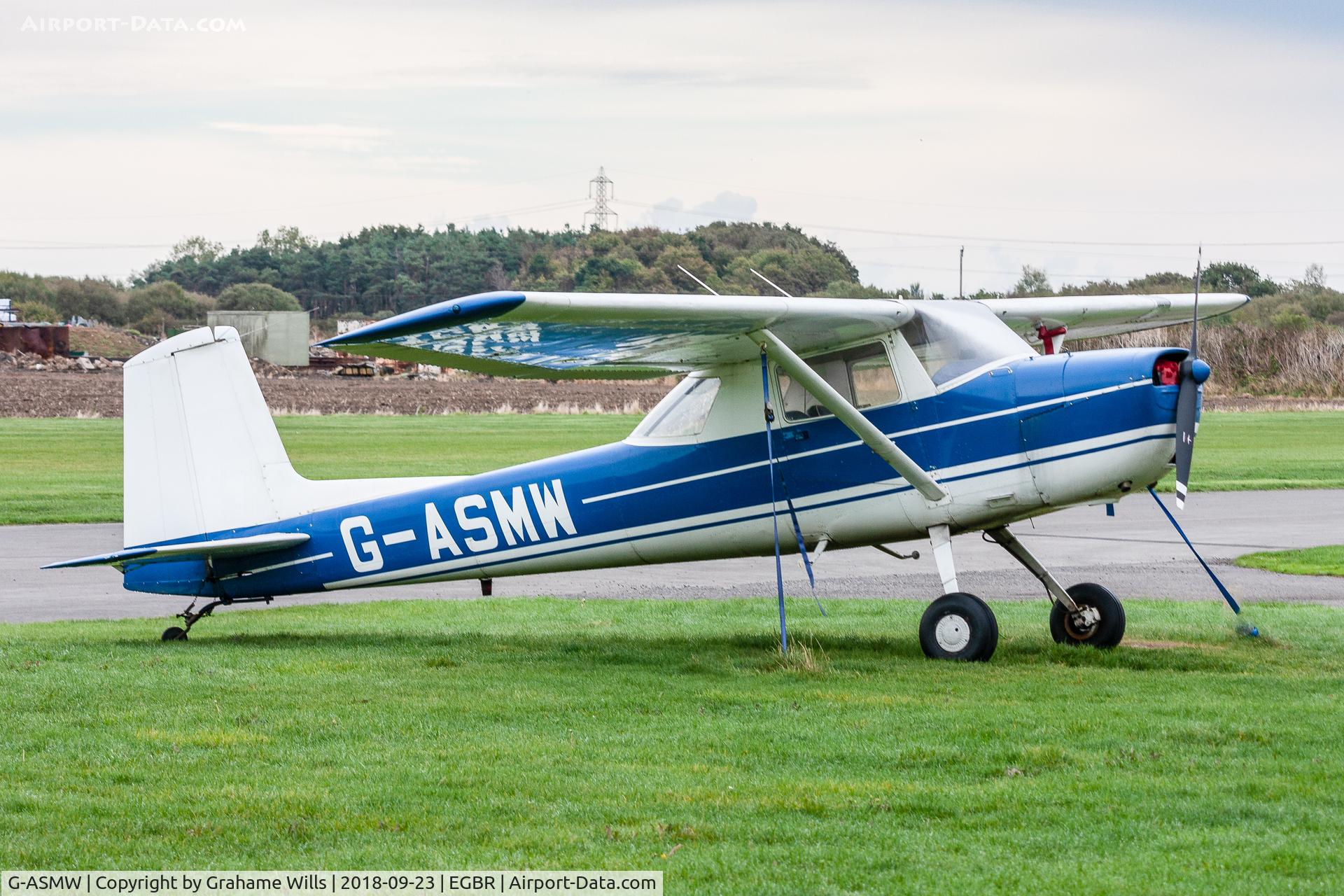 G-ASMW, 1963 Cessna 150D C/N 150-60247, Cessna 150D G-ASMW Dukeries Aviation, Breighton 23/9/18