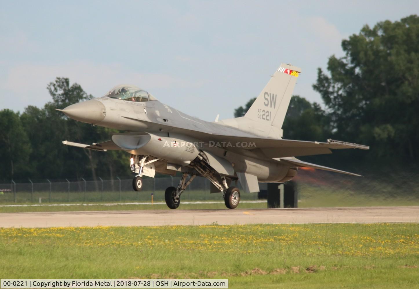 00-0221, Lockheed Martin F-16CM Fighting Falcon C/N CC-183, F-16CM