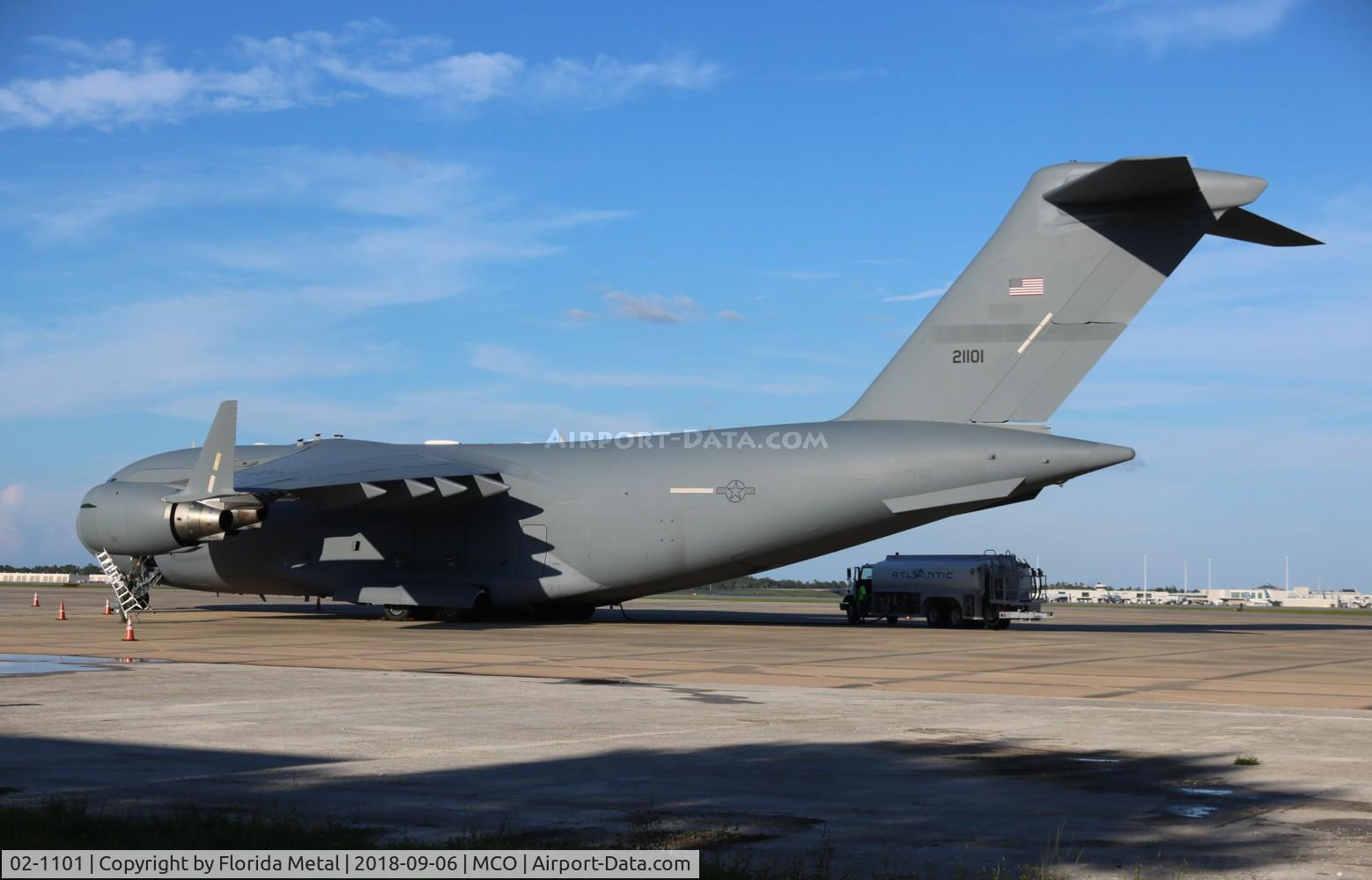 02-1101, 2002 Boeing C-17A Globemaster III C/N 50109/F108, C-17A