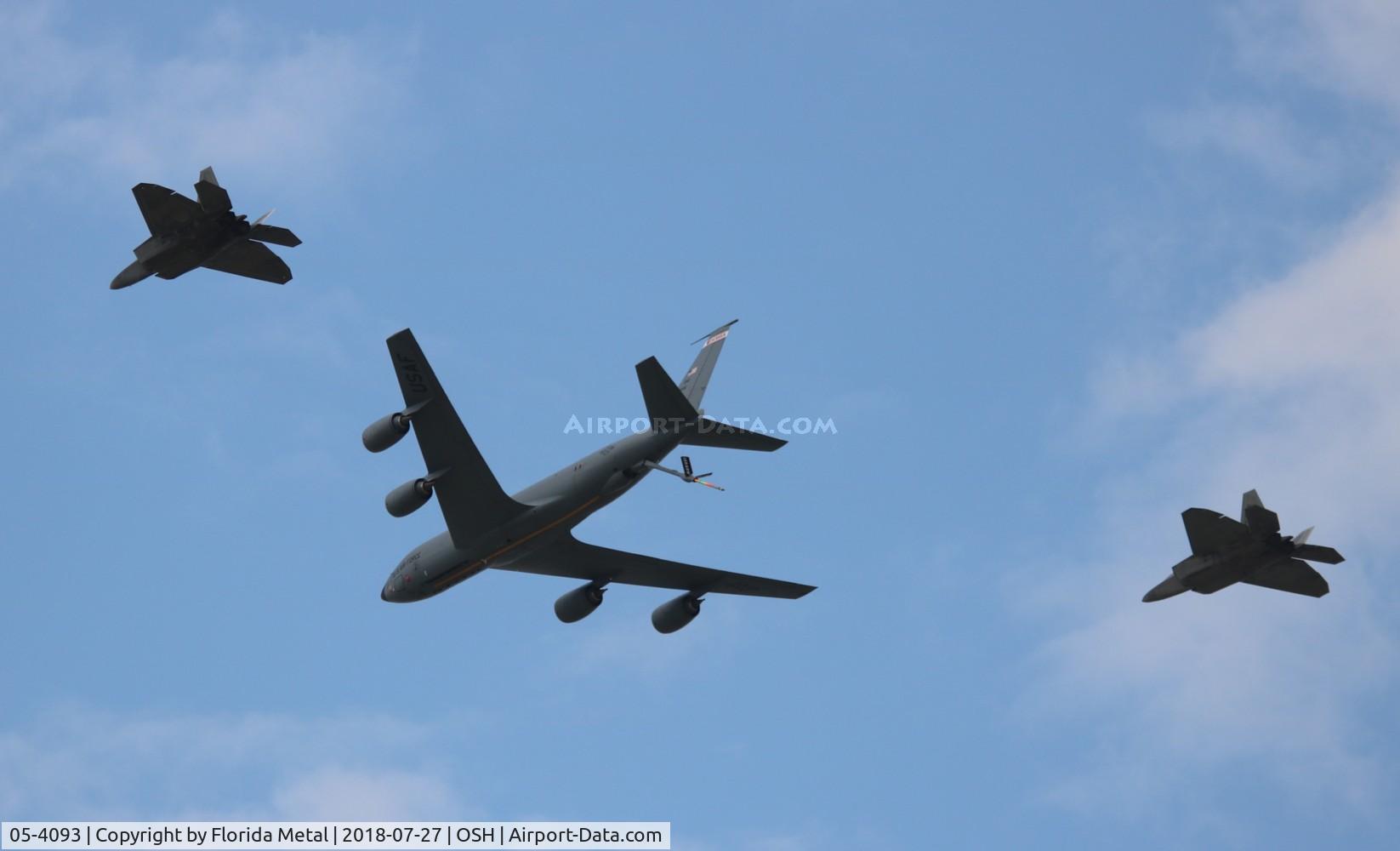 05-4093, Lockheed Martin F-22A Raptor C/N 4093, F-22s with KC-135