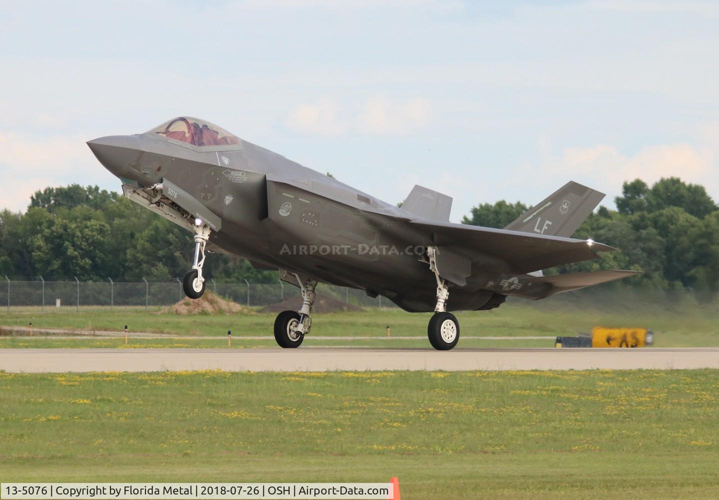 13-5076, 2013 Lockheed Martin F-35A Lightning II C/N AF-82, F-35A