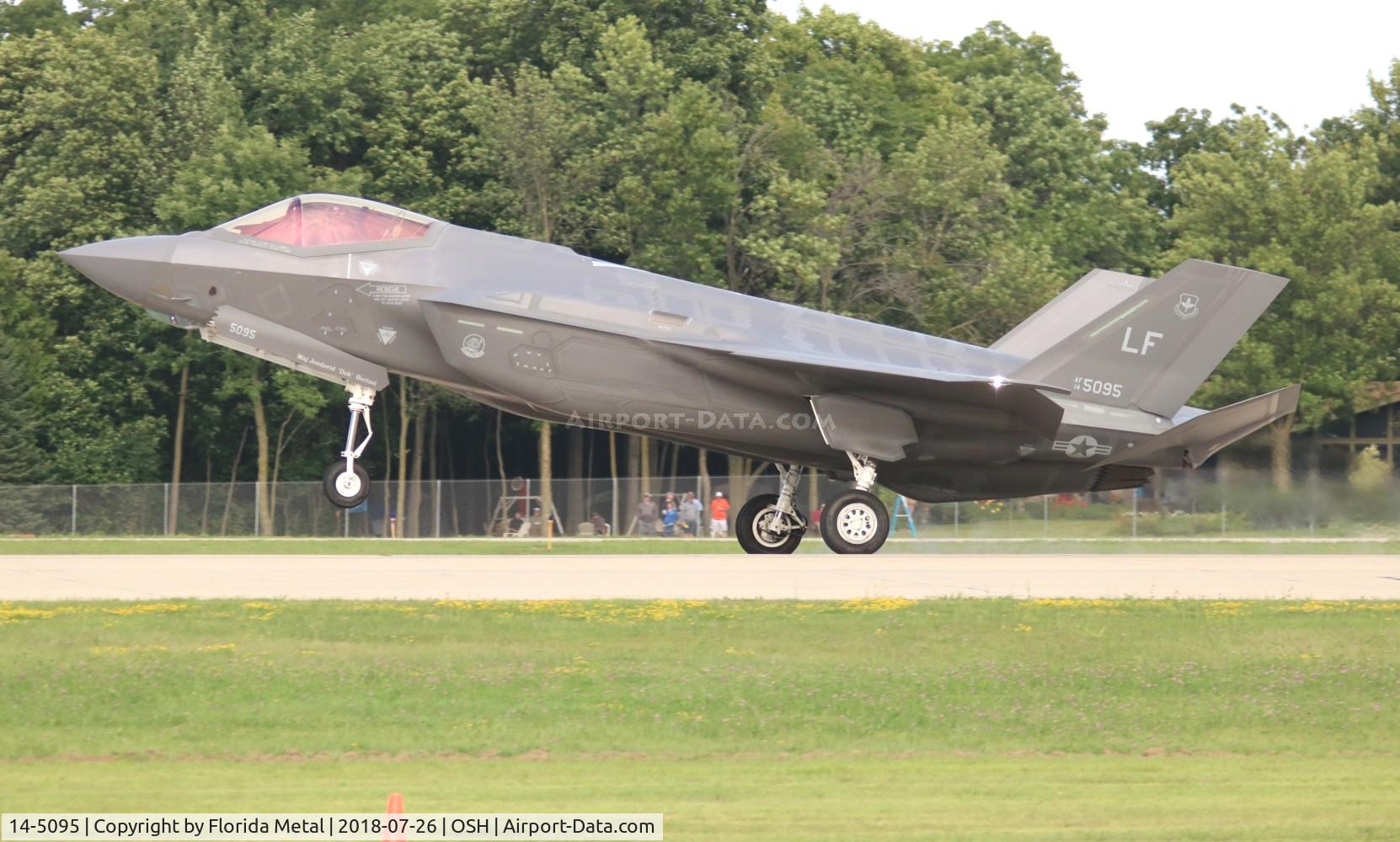 14-5095, 2014 Lockheed Martin F-35A Lightning II C/N AF-96, F-35A