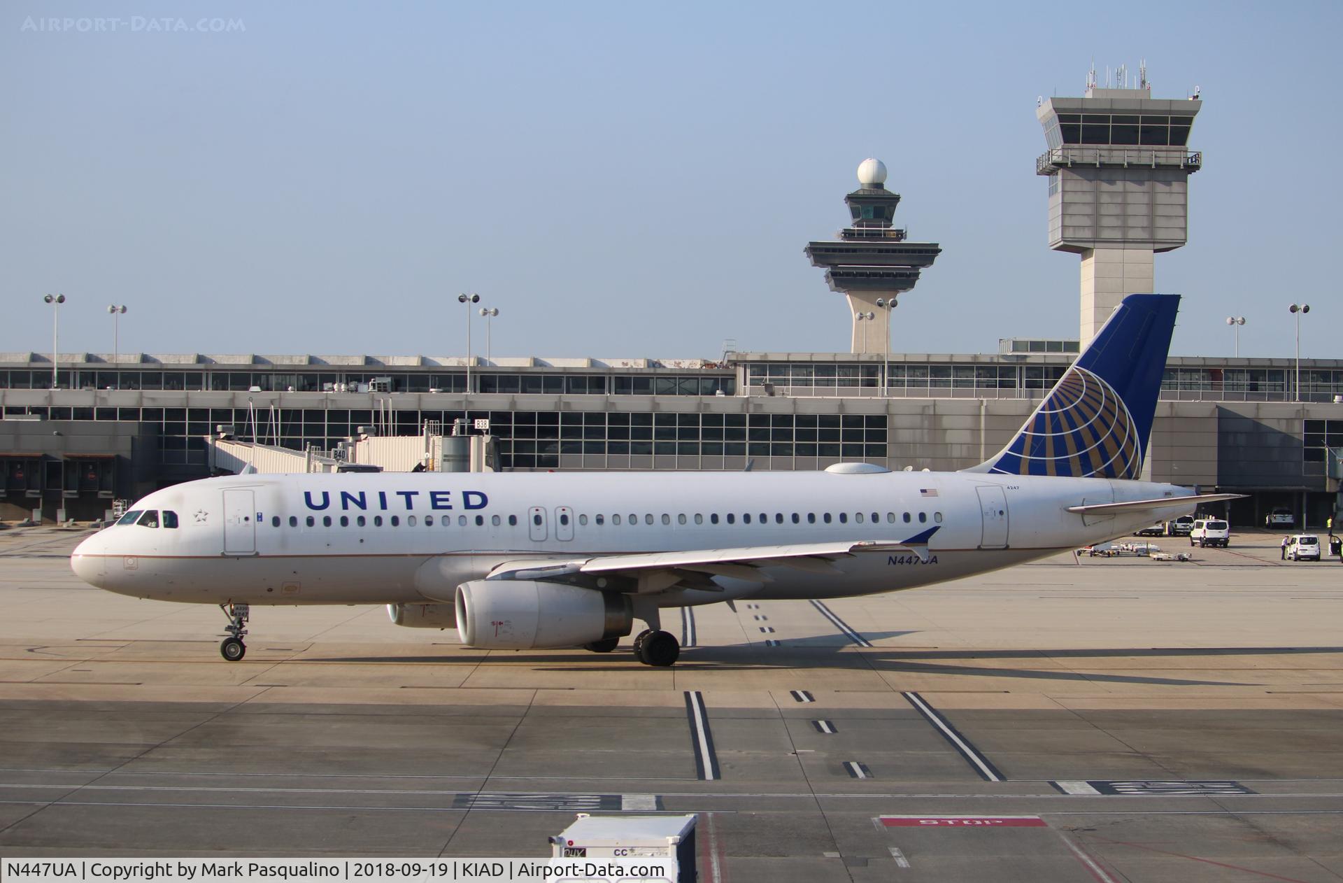 N447UA, 1998 Airbus A320-232 C/N 836, Airbus A320-232
