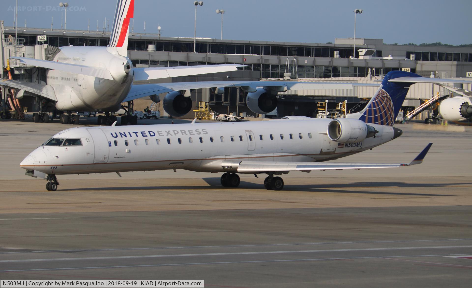 N503MJ, 2002 Bombardier CRJ-700 (CL-600-2C10) Regional Jet C/N 10058, CL-600-2C10