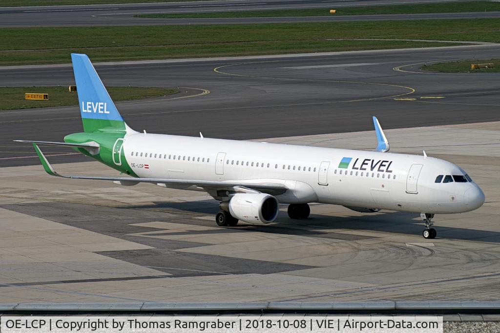 OE-LCP, 2015 Airbus A321-211 C/N 6629, LEVEL (Anisec) Airbus A321