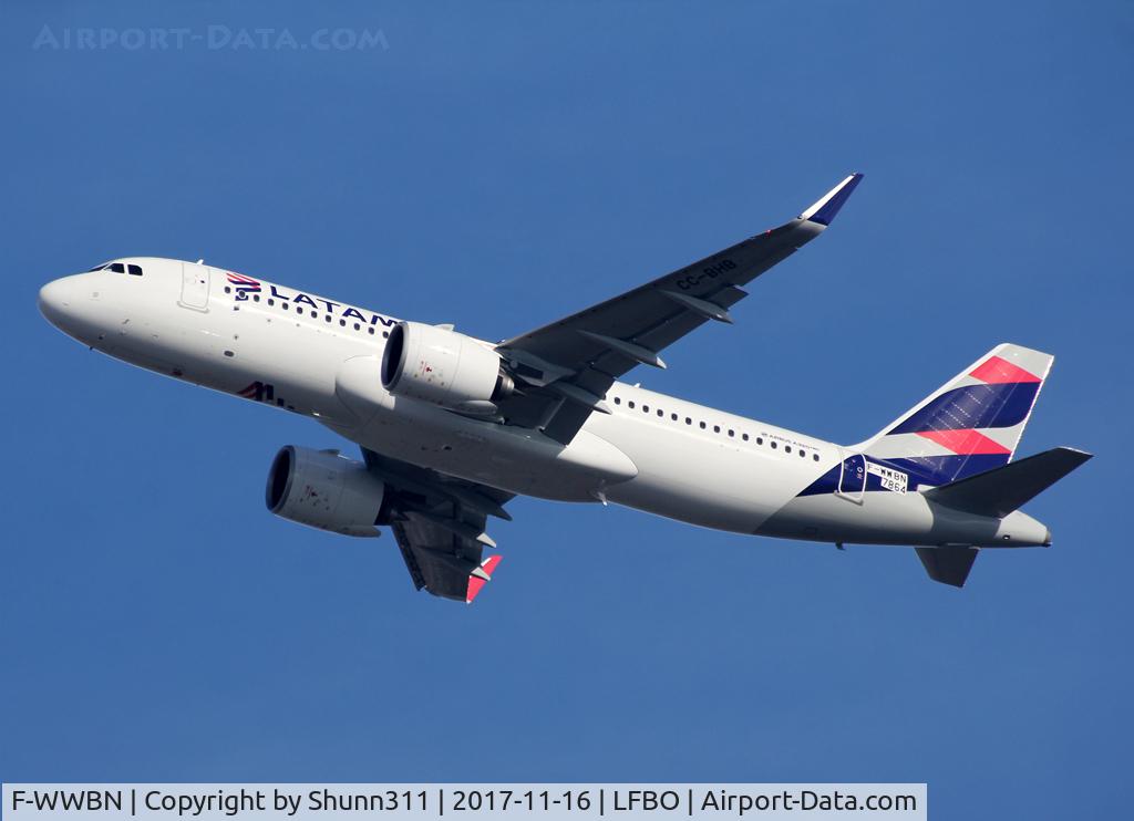 F-WWBN, 2017 Airbus A320-271N C/N 7864, C/n 7864 - To be CC-CHB