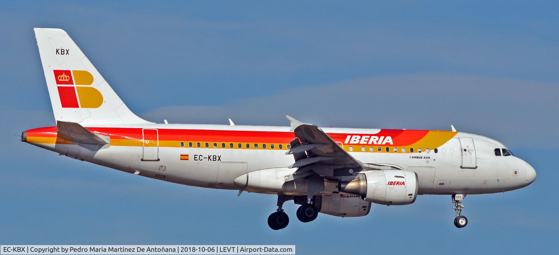EC-KBX, 2007 Airbus A319-111 C/N 3078, Foronda - Vitoria-Gasteiz - Euskadi - España
