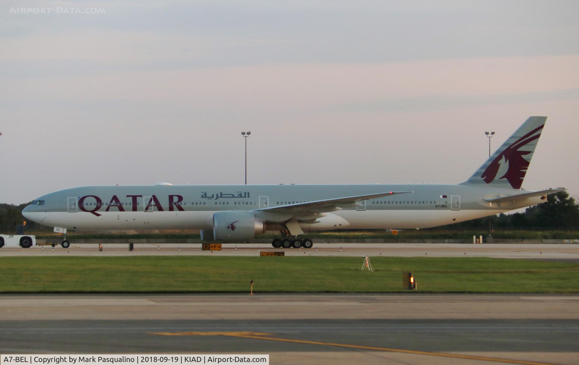 A7-BEL, 2017 Boeing 777-300/ER C/N 64063, Boeing 777-300/ER