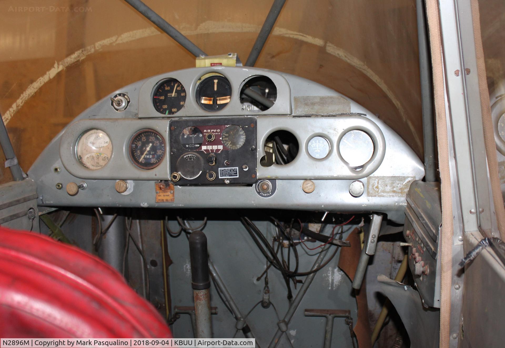 N2896M, 1946 Piper PA-12 Super Cruiser C/N 12-1315, Piper PA-12