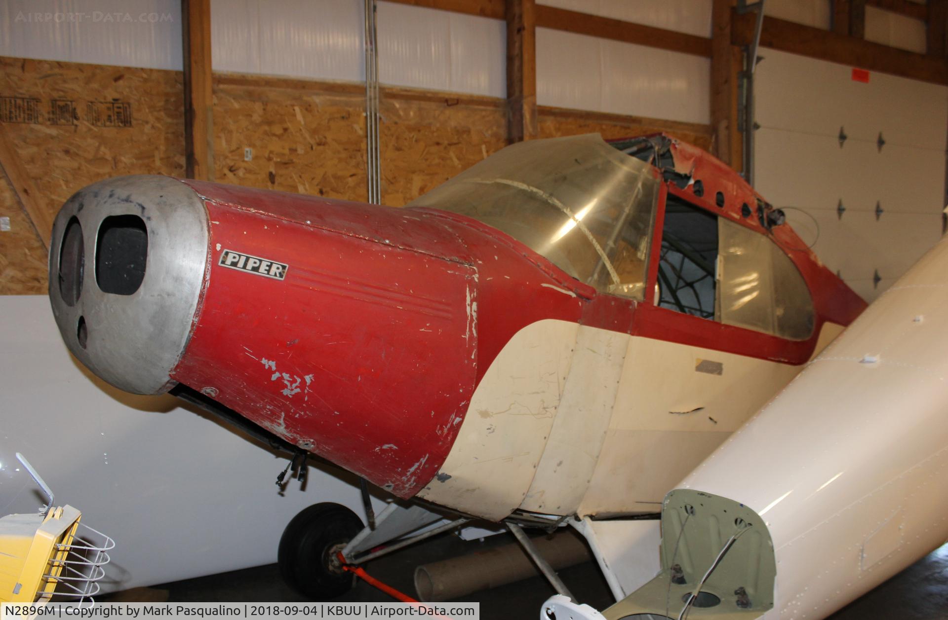 N2896M, 1946 Piper PA-12 Super Cruiser C/N 12-1315, Piper PA-12