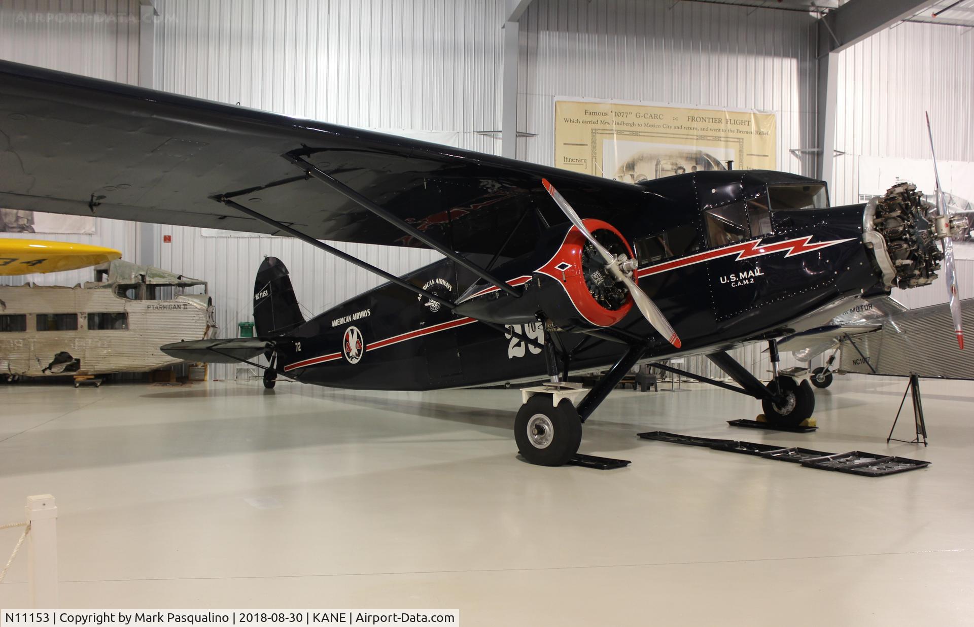 N11153, 1931 Stinson SM-6000-B C/N 5021, Stinson SM-6000-B