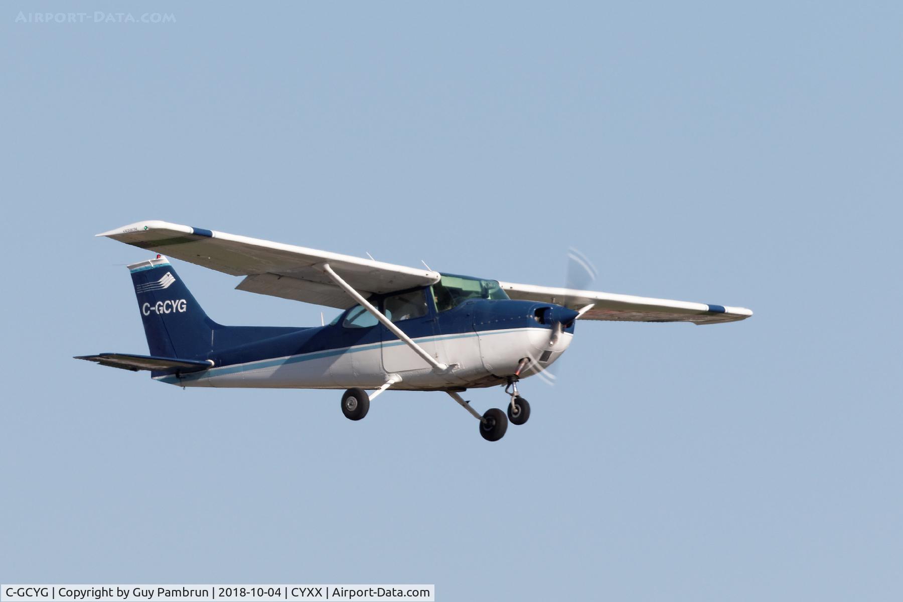 C-GCYG, 1974 Cessna 172M C/N 17264483, Landing