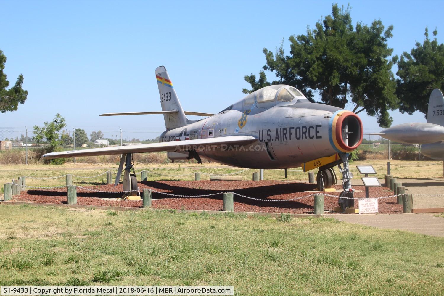 51-9433, 1951 General Motors F-84F Thunderstreak C/N Not found 51-9433, F-84F