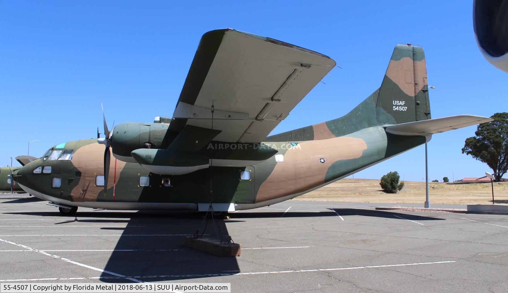 55-4507, 1955 Fairchild C-123B Provider C/N 20168, C-123B