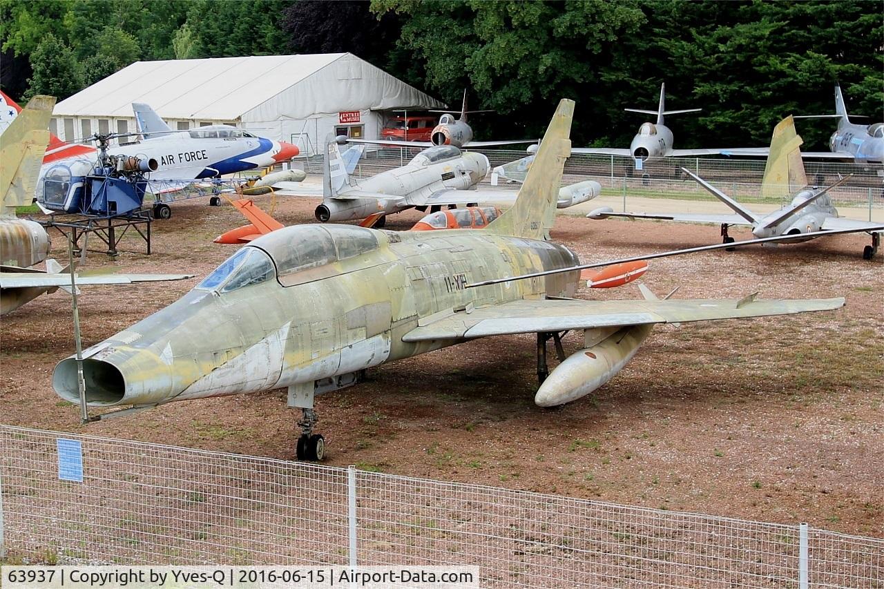 63937, 1956 North American F-100F Super Sabre C/N 243-213, North American F-100F Super Sabre, Savigny-Les Beaune Museum