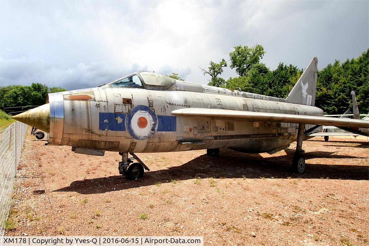 XM178, 1960 English Electric Lightning F.1A C/N 95065, English Electric Lightning F.1A, Savigny-Les Beaune Museum